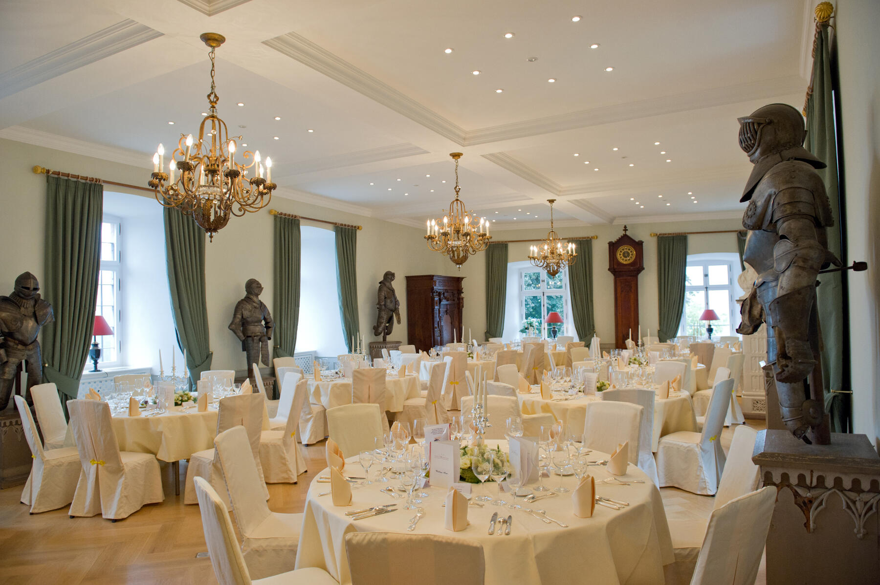 Historischer Saal in Schloss Eberstein
