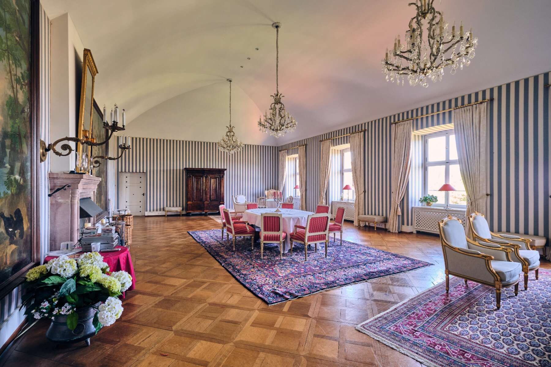 Historischer Innenraum von Schloss Eberstein